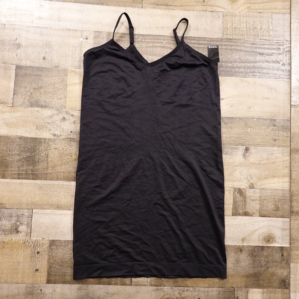 Torrid Seamless 360° Smoothing Slip Dress Women’s 3X Black Shapewear‎ Curve